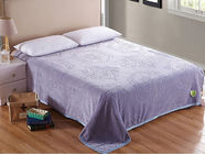 Cozy Flannel Fleece Blanket Super Soft , Microfiber Plush Throw Blanket On Bed Sofa